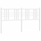 vidaXL Cabecero de metal blanco 150 cm vidaXL Cabecero de metal blanco 150 cm