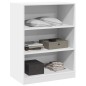 vidaXL Armario de madera de ingeniería blanco 77x48x102 cm vidaXL Armario de madera de ingeniería blanco 77x48x102 cm