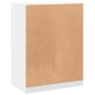 vidaXL Armario de madera de ingeniería blanco 77x48x102 cm vidaXL Armario de madera de ingeniería blanco 77x48x102 cm