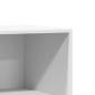 vidaXL Armario de madera de ingeniería blanco 77x48x102 cm vidaXL Armario de madera de ingeniería blanco 77x48x102 cm