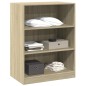 vidaXL Armario de madera de ingeniería roble Sonoma 77x48x102 cm vidaXL Armario de madera de ingeniería roble Sonoma 77x48x102 cm
