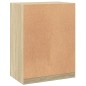 vidaXL Armario de madera de ingeniería roble Sonoma 77x48x102 cm vidaXL Armario de madera de ingeniería roble Sonoma 77x48x102 cm