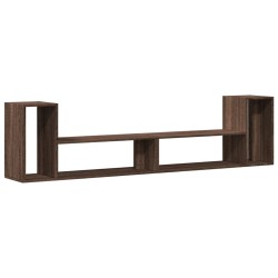 vidaXL Muebles de TV 2 uds madera ingeniería roble marrón 100x30x50 cm
