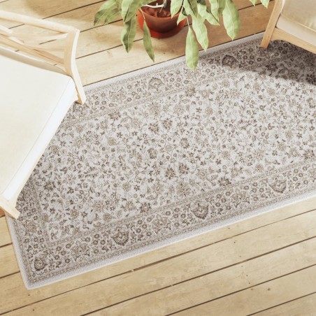 vidaXL Alfombra de pelo corto antideslizante multicolor 80x300 cm