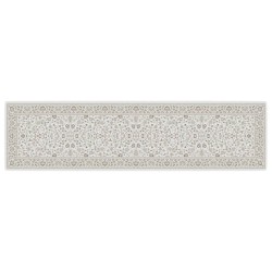 vidaXL Alfombra de pelo corto antideslizante multicolor 80x300 cm