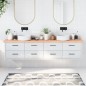 vidaXL Encimera baño madera maciza tratada marrón claro 220x40x(2-4)cm vidaXL Encimera baño madera maciza tratada marrón claro 220x40x(2-4)cm