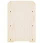 vidaXL Botellero de madera maciza de pino 33x25x37 cm vidaXL Botellero de madera maciza de pino 33x25x37 cm