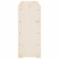 vidaXL Botellero con tablero superior madera maciza pino 67,5x25x60 cm vidaXL Botellero con tablero superior madera maciza pino 67,5x25x60 cm