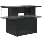 vidaXL Set de sofás de jardín 11 pzas y cojines ratán sintético negro vidaXL Set de sofás de jardín 11 pzas y cojines ratán sintético negro