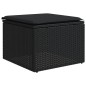 vidaXL Set de sofás de jardín 8 piezas y cojines ratán sintético negro vidaXL Set de sofás de jardín 8 piezas y cojines ratán sintético negro