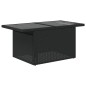 vidaXL Set de sofás de jardín 8 piezas y cojines ratán sintético negro vidaXL Set de sofás de jardín 8 piezas y cojines ratán sintético negro