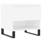vidaXL Mesas de centro 2 uds madera de ingeniería blanco 50x46x50 cm vidaXL Mesas de centro 2 uds madera de ingeniería blanco 50x46x50 cm