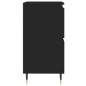 vidaXL Aparadores 3 uds madera contrachapada negro vidaXL Aparadores 3 uds madera contrachapada negro
