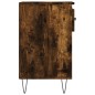vidaXL Mueble zapatero madera contrachapada roble ahumado 102x36x60 cm vidaXL Mueble zapatero madera contrachapada roble ahumado 102x36x60 cm