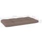 vidaXL Sofá central palets jardín madera pino impregnada marrón miel vidaXL Sofá central palets jardín madera pino impregnada marrón miel