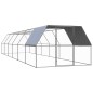 vidaXL Jaula gallinero de exterior de acero galvanizado 3x12x2 m vidaXL Jaula gallinero de exterior de acero galvanizado 3x12x2 m