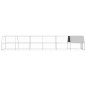 vidaXL Jaula gallinero de exterior de acero galvanizado 3x12x2 m vidaXL Jaula gallinero de exterior de acero galvanizado 3x12x2 m