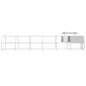 vidaXL Jaula gallinero de exterior de acero galvanizado 3x12x2 m vidaXL Jaula gallinero de exterior de acero galvanizado 3x12x2 m