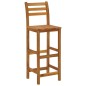 vidaXL Juego muebles de bar de jardín 5 piezas madera maciza de acacia vidaXL Juego muebles de bar de jardín 5 piezas madera maciza de acacia