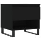 vidaXL Mesas de centro 2 uds madera de ingeniería negro 50x46x50 cm vidaXL Mesas de centro 2 uds madera de ingeniería negro 50x46x50 cm
