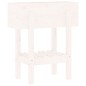 vidaXL Jardinera madera maciza de pino blanco 62x30x69 cm vidaXL Jardinera madera maciza de pino blanco 62x30x69 cm