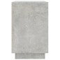 vidaXL Aparador de madera contrachapada gris hormigón 102x35x55 cm