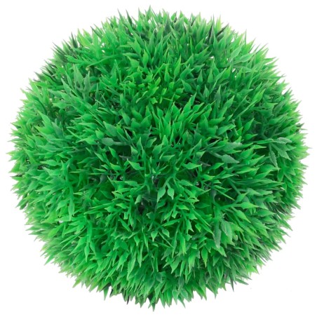 vidaXL Bolas de boj artificial 4 unidades 12 cm