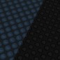 vidaXL Cubierta solar de piscina de PE flotante negro y azul 800x500cm vidaXL Cubierta solar de piscina de PE flotante negro y azul 800x500cm