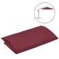 vidaXL Tela de repuesto para sombrilla voladiza rojo burdeos 350 cm vidaXL Tela de repuesto para sombrilla voladiza rojo burdeos 350 cm