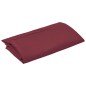 vidaXL Tela de repuesto para sombrilla voladiza rojo burdeos 350 cm vidaXL Tela de repuesto para sombrilla voladiza rojo burdeos 350 cm