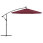 vidaXL Tela de repuesto para sombrilla voladiza rojo burdeos 350 cm vidaXL Tela de repuesto para sombrilla voladiza rojo burdeos 350 cm