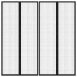 vidaXL Mosquiteras para puerta bloque magnético 2 uds negro 220x100 cm vidaXL Mosquiteras para puerta bloque magnético 2 uds negro 220x100 cm