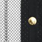 vidaXL Mosquiteras para puerta bloque magnético 2 uds negro 220x100 cm vidaXL Mosquiteras para puerta bloque magnético 2 uds negro 220x100 cm