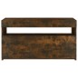 vidaXL Mueble de TV con luces LED roble ahumado 75x35x40 cm vidaXL Mueble de TV con luces LED roble ahumado 75x35x40 cm
