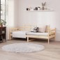 vidaXL Sofá cama madera maciza de pino 90x190 cm vidaXL Sofá cama madera maciza de pino 90x190 cm