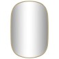 vidaXL Espejo de pared dorado 60x40 cm vidaXL Espejo de pared dorado 60x40 cm