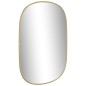 vidaXL Espejo de pared dorado 60x40 cm vidaXL Espejo de pared dorado 60x40 cm