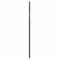 vidaXL Espejo de pared arco de hierro negro 100x90 cm