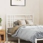 vidaXL Cabecero de metal blanco 90 cm vidaXL Cabecero de metal blanco 90 cm