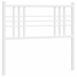 vidaXL Cabecero de metal blanco 107 cm