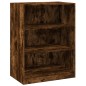 vidaXL Armario de madera de ingeniería roble ahumado 77x48x102 cm vidaXL Armario de madera de ingeniería roble ahumado 77x48x102 cm