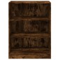 vidaXL Armario de madera de ingeniería roble ahumado 77x48x102 cm vidaXL Armario de madera de ingeniería roble ahumado 77x48x102 cm