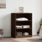 vidaXL Armario de madera de ingeniería marrón roble 77x48x102 cm vidaXL Armario de madera de ingeniería marrón roble 77x48x102 cm