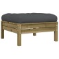 vidaXL Juego de sofás jardín 6 pzas con cojines madera pino impregnada vidaXL Juego de sofás jardín 6 pzas con cojines madera pino impregnada