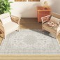 vidaXL Alfombra de pelo corto antideslizante multicolor 120x180 cm vidaXL Alfombra de pelo corto antideslizante multicolor 120x180 cm