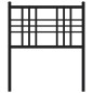 vidaXL Cabecero de metal negro 80 cm vidaXL Cabecero de metal negro 80 cm