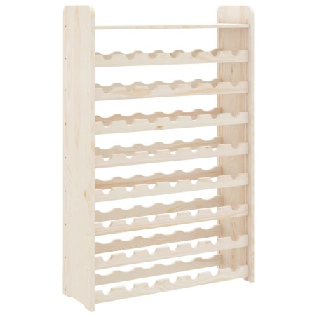 vidaXL Botellero con tablero superior madera de pino 72,5x25x111,5 cm