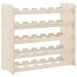 vidaXL Botellero madera maciza de pino 67,5x25x60 cm vidaXL Botellero madera maciza de pino 67,5x25x60 cm