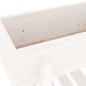 vidaXL Jardinera madera maciza de pino blanco 62x30x69 cm vidaXL Jardinera madera maciza de pino blanco 62x30x69 cm
