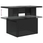 vidaXL Set de sofás de jardín 8 piezas y cojines ratán sintético negro vidaXL Set de sofás de jardín 8 piezas y cojines ratán sintético negro